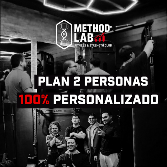 Plan 100% Personalizado de Entrenamiento para 2 Personas